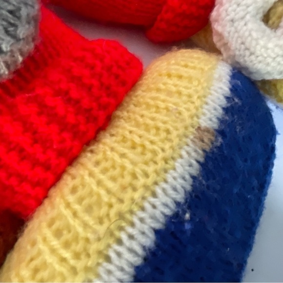 Jean Greenhowe Clown Dolls Knit Stuffed Plush Handmade Large Godfrey Alf - Picture 12 of 14